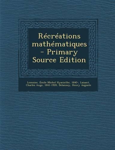 Récréations mathématiques