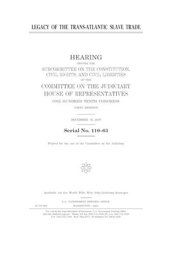 Legacy of the trans-Atlantic slave trade