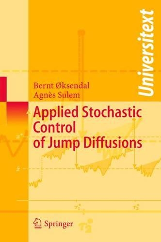 Applied Stochastic Control of Jump Diffusions: (English)