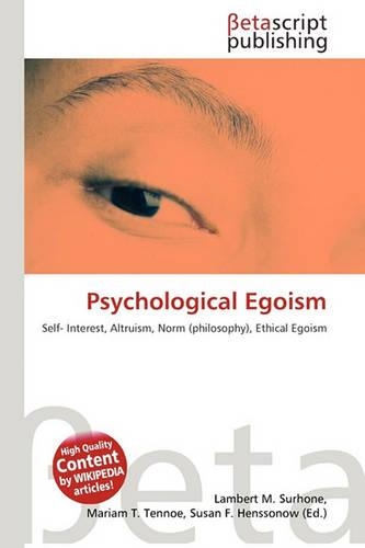 Psychological Egoism