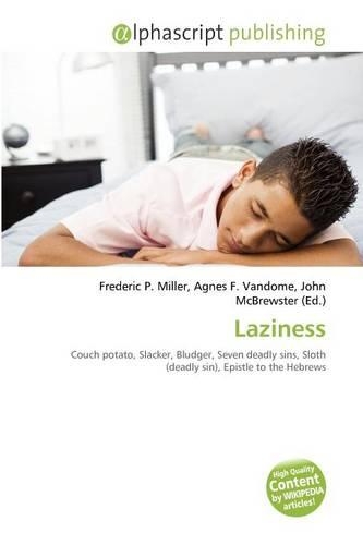 Laziness: (English)