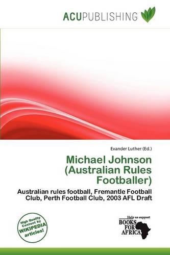 Michael Johnson (Australian Rules Footballer): (English)