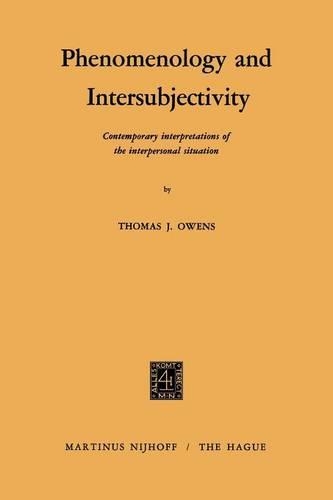 Phenomenology and Intersubjectivity