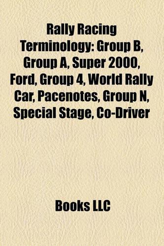 Rally Racing Terminology