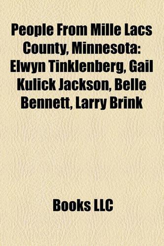 People from Mille Lacs County, Minnesota