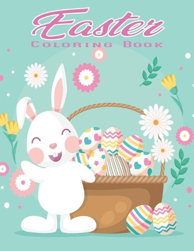 Easter Coloring Book: easter coloring book for kids decorated eggs