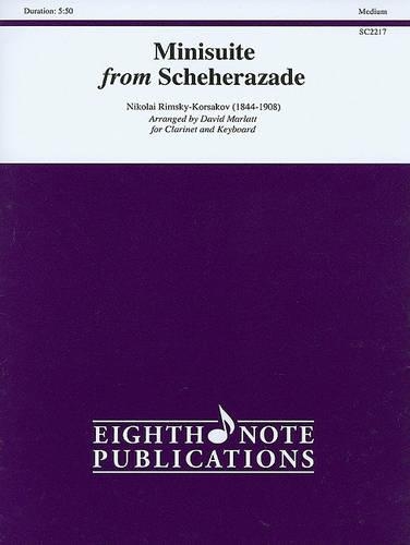 Minisuite from Scheherazade Clarinet/Keyboard