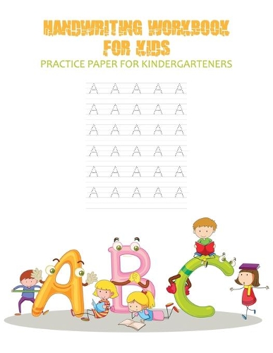Handwriting Workbook For Kids, Practice Papers For Kindergarteners