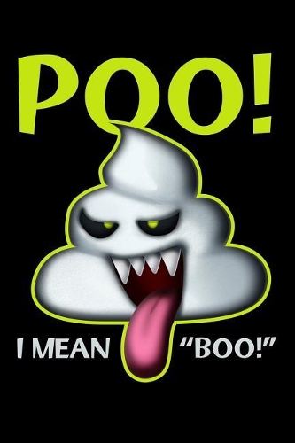 Poo! I Mean Boo!: Blank Lined Journal to Write in - Ruled Writing Notebook