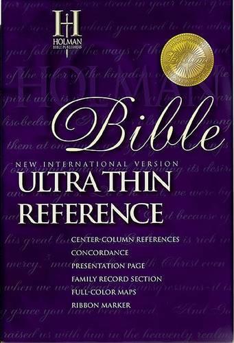 Bible New International Version U/Thin Reference Burg