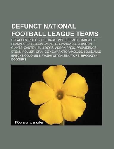 Defunct National Football League Teams