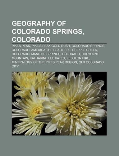 Geography of Colorado Springs, Colorado