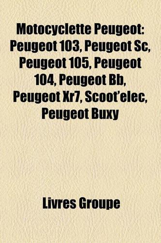 Motocyclette Peugeot