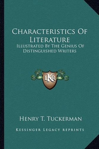 Characteristics Of Literature