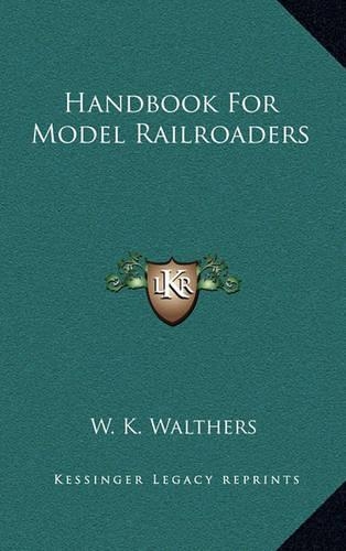 Handbook for Model Railroaders