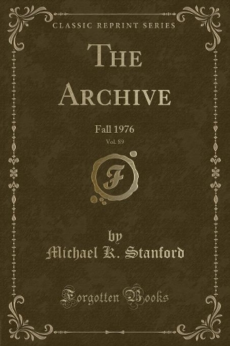 The Archive, Vol. 89