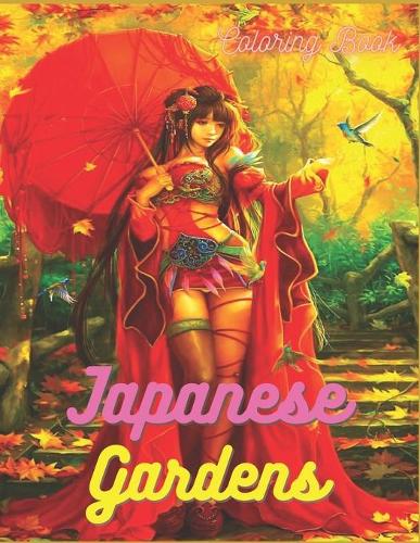 Japanese Gardens Coloring Book