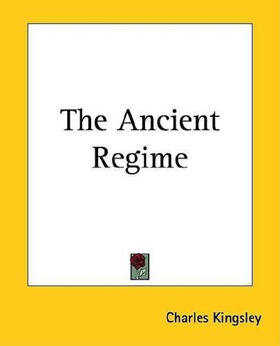 The Ancient Regime