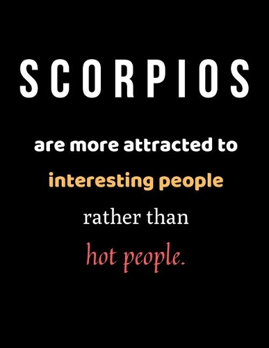 Scorpios Notebook Journal Unique Present