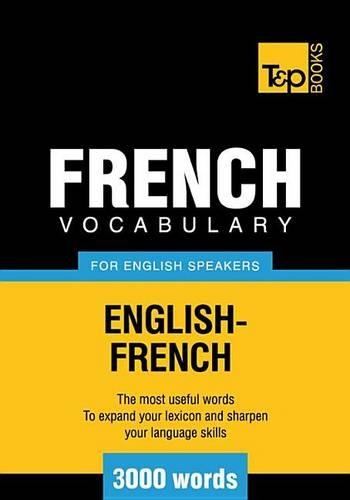 T&p English-French Vocabulary 3000 Words