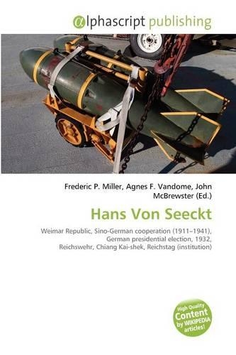 Hans Von Seeckt: (English)