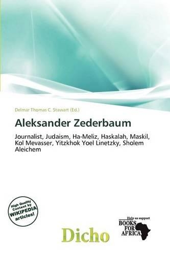 Aleksander Zederbaum: (English)