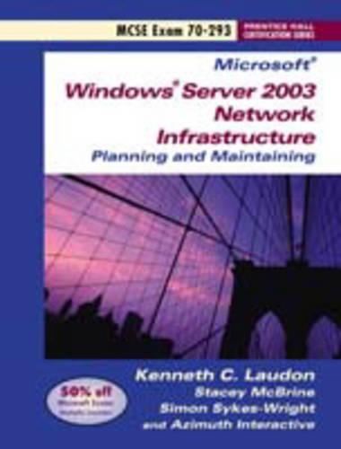 Windows 2003 Server Network and Server OS 70-291 with Sticker Package