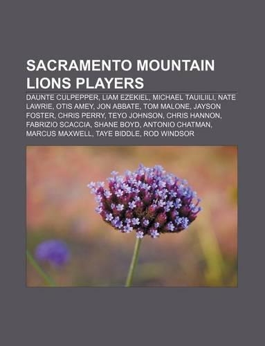 Sacramento Mountain Lions Players