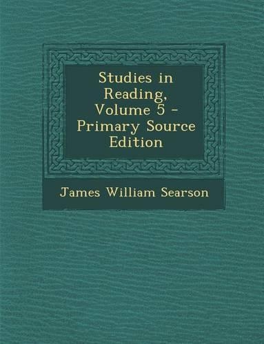 Studies in Reading, Volume 5: (English)