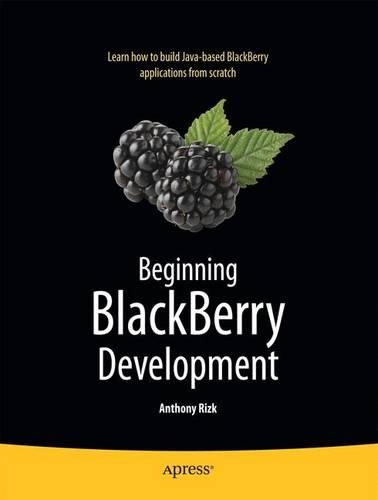Beginning Blackberry Development
