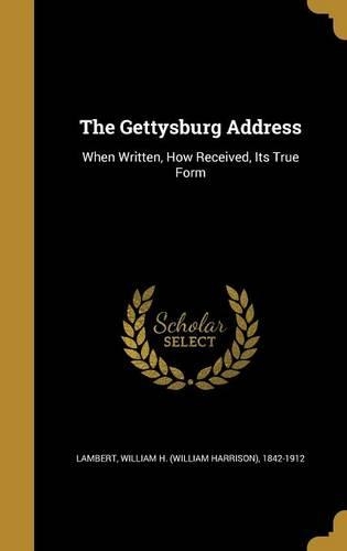 The Gettysburg Address