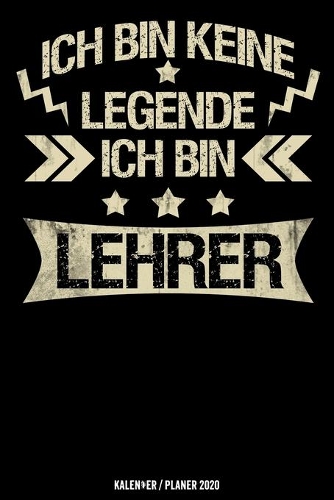Ich bin keine Legende Ich bin Lehrer