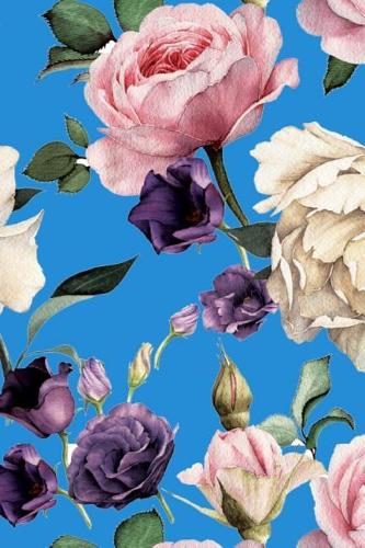 Pink and White Rose Design Journal