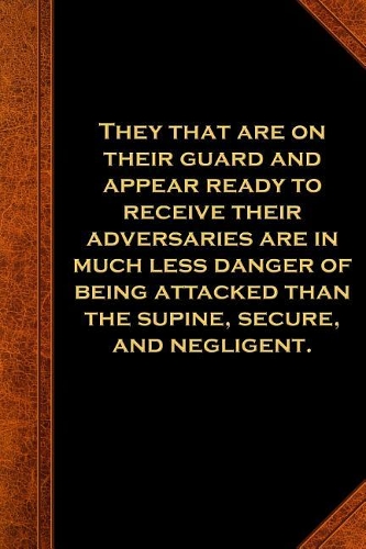 2019 Daily Planner Ben Franklin Quote Guard Adversaries Vintage Style