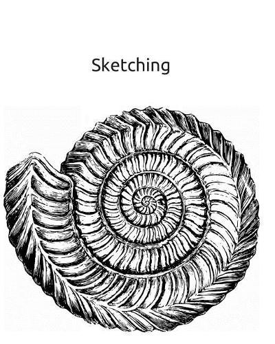Sketching: Drawing, Writing, Journal, Notebook, 5x5mm Squared, 90 Pages, 8 X 10 in