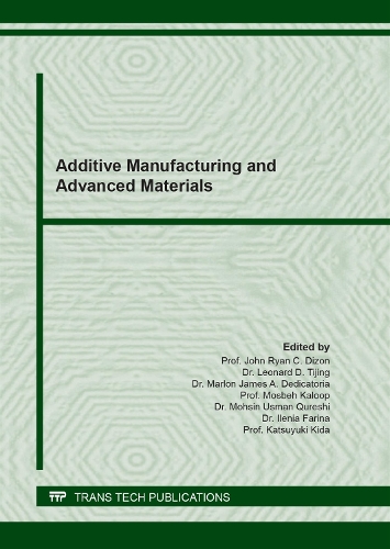 Additive Manufacturing and Advanced Materials