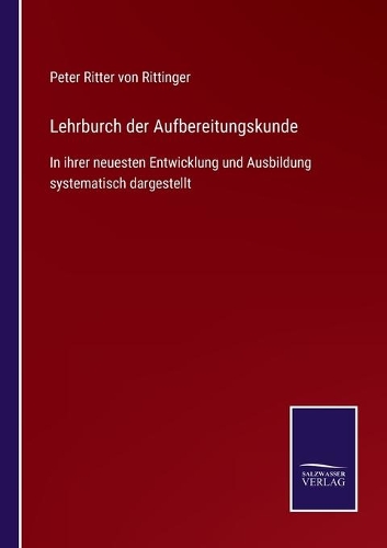 Lehrburch der Aufbereitungskunde
