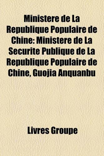 Ministre de La Rpublique Populaire de Chine