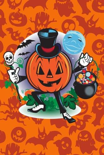 Halloween Pumpkin King Lined Notebook