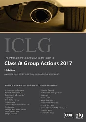 The International Comparative Legal Guide to: Class and Group Actions