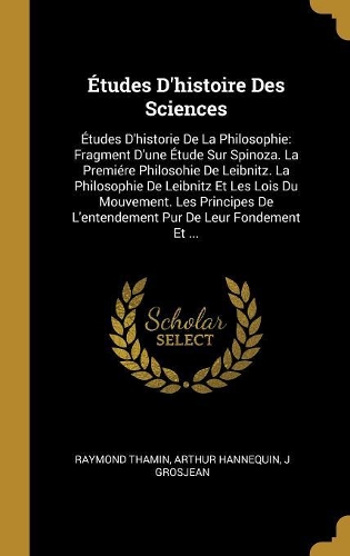 Études D'histoire Des Sciences