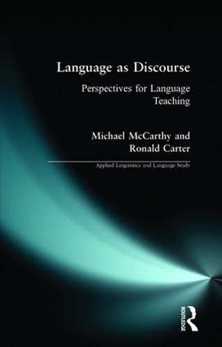 Language as Discourse: Perspectives for Language Teaching(Applied Linguistics and Language Study)