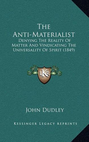 The Anti-Materialist