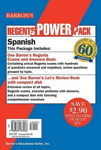 Spanish Regents Power Pack: (Regents Power Packs)