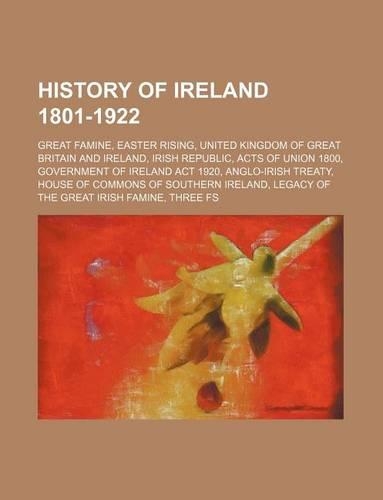 History of Ireland 1801-1922
