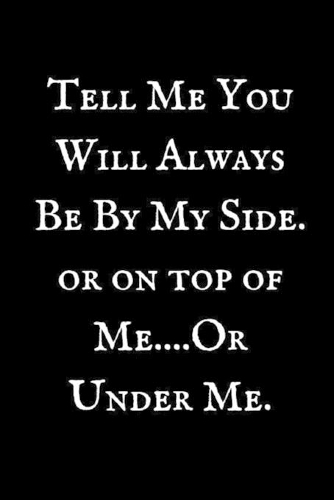 Tell Me You Will Always Me: Blank Note Book Diary 6 x 9 Size 100 Lined Pages COLLEGE Ruled!.