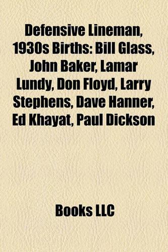 Defensive Lineman, 1930s Birth Introduction