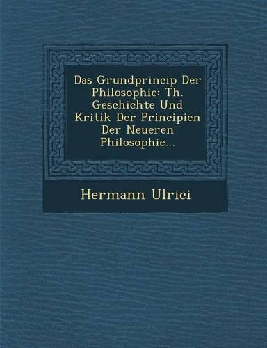Das Grundprincip Der Philosophie