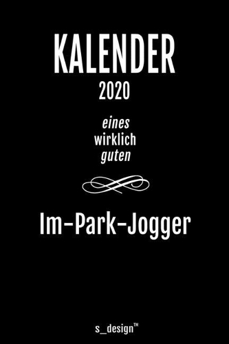 Kalender 2020 für Im-Park-Jogger