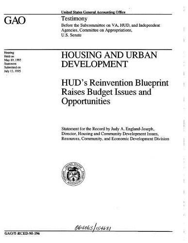 Housing and Urban Development